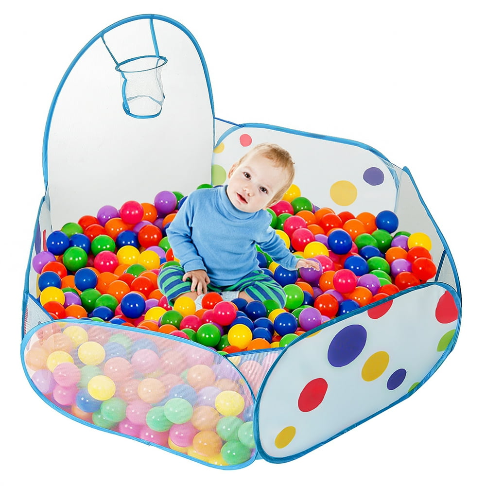 Foldable Basketball Ball Pit for Toddlers
