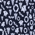 thumbnail image 1 of Ahgly Company Machine Washable Indoor Square Transitional Night Blue Area Rugs, 8' Square, 1 of 7
