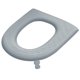 thumbnail image 1 of Alfombrilla de inodoro de espuma alta, cojín para asiento de inodoro para uso doméstico, lavable y lavable, anillo para asiento de inodoro para todas las estaciones, cojín para baño, 1 of 5