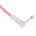 thumbnail image 2 of 2PCS 12 Inch Guitar Jumper 1/4 Inch Plug Guitar Effect Pedal Cable Pure Copper Musical Instrument Cables Red, 2 of 4