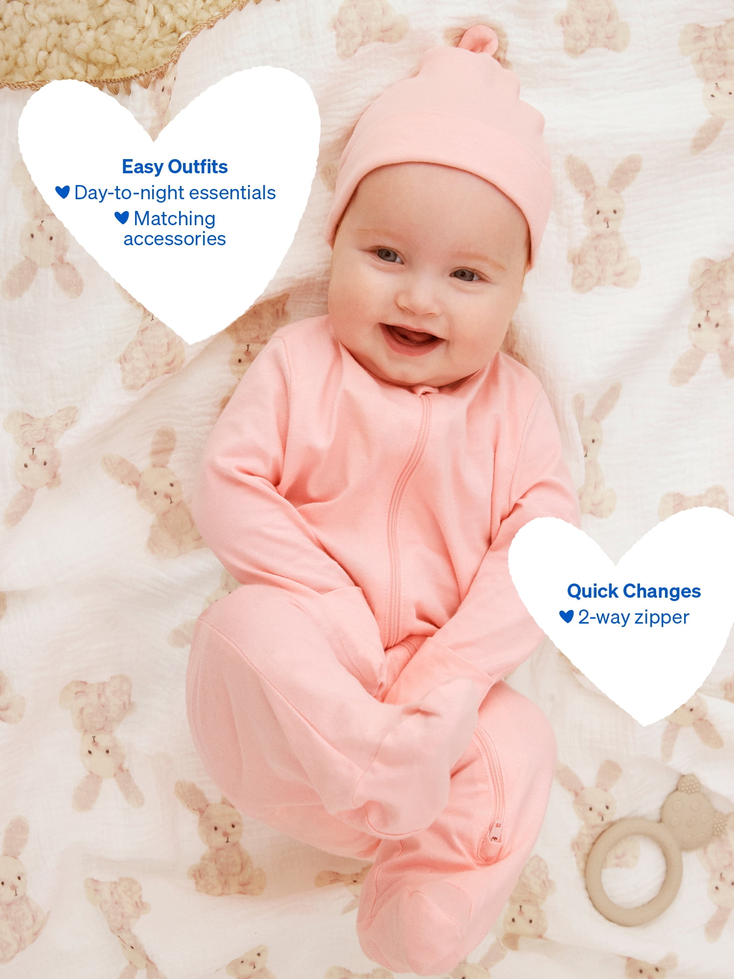 Garanimals Newborn Baby Boys & Girls Cotton Gift Set, Sizes Newborn-6/9 Months, 20-Piece​