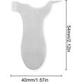 thumbnail image 4 of XINQIHANG Cils Perming Brosse-Acier Inoxydable Cils Lift Brosse, Réutilisable Y Forme Greffage Cils Lift Brosse pour les Filles Femmes Cadeau, 4 of 7