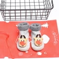 thumbnail image 4 of Otqutp Baby Flat Sneakers Christmas Toddler Socks and Shoes Cartoon Pattern Baby Girls Boys Shoes and Socks for 0 To 3 Years, 4 of 4