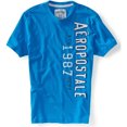 thumbnail image 1 of Aeropostale - Camiseta gráfica para hombre Ath 1987 Dept, azul, talla mediana, 1 of 1