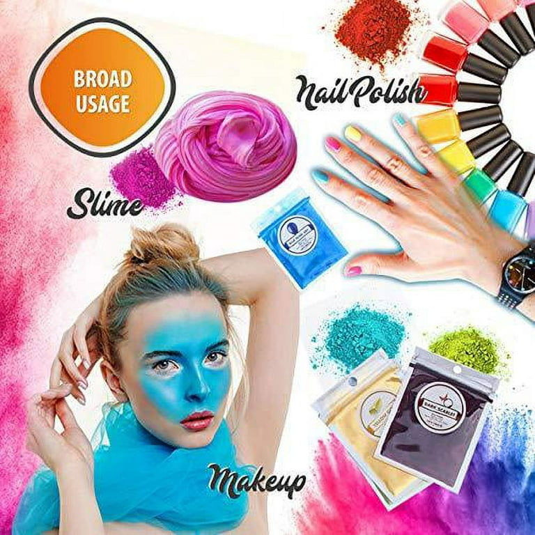 Buy R H LIFESTYLE Epoxy Resin Color Pigment - Cosmetic Grade Slime Coloring  Pigment - Natural Soap Dye for Soap Making Supplies Kit, Bath Bomb  Colorant, Paint, Nail Art. (G Shade) Online at desertcartINDIA