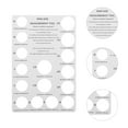 thumbnail image 3 of 2 Pcs Ring Measuring Card Board Ring Jewelry Cardboard Sheets Jewelry Rings Measure Tool Ring Sizer Measuring Ruler Ring Measuring Gauge Ring Size Tools Usa Rings Size, 3 of 8