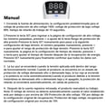 thumbnail image 3 of Regulador de Voltaje y Protector 1800W con Pantalla Digital para Refrigerador y Lavadora 15A, voltaj, 3 of 8