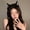 Black Pink Nekopara Headband, variant on Hot Selling Cat Ear Headband Cosplay Realistic 3D Animal Ears Cute Plush Ears for Women Photo Decoration Hair Accessories Christmas Halloween Party Costume