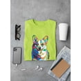 thumbnail image 3 of Colorful Welsh Corgi Sprinting T-Shirt Men -Image by Shutterstock, Male 5X-Large, 3 of 4