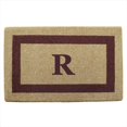 thumbnail image 1 of Nedia Home 02023R Single Picture - Brown Frame 22 x 36 In. Heavy Duty Coir Doormat - Monogrammed R, 1 of 3