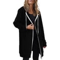 thumbnail image 6 of Essential Sweatshirt for Women Soft Crewneck Long Sleeve Loose Fit Casual Lounge Everyday Basic Winter Warm Top, 6 of 6