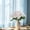 Beige, variant on 2-Pack Artificial Hydrangea & Impatiens Bunch, Soft-Toned Faux Floral Arrangement for Wedding, Home & Garden Decor (Bonsai Style)