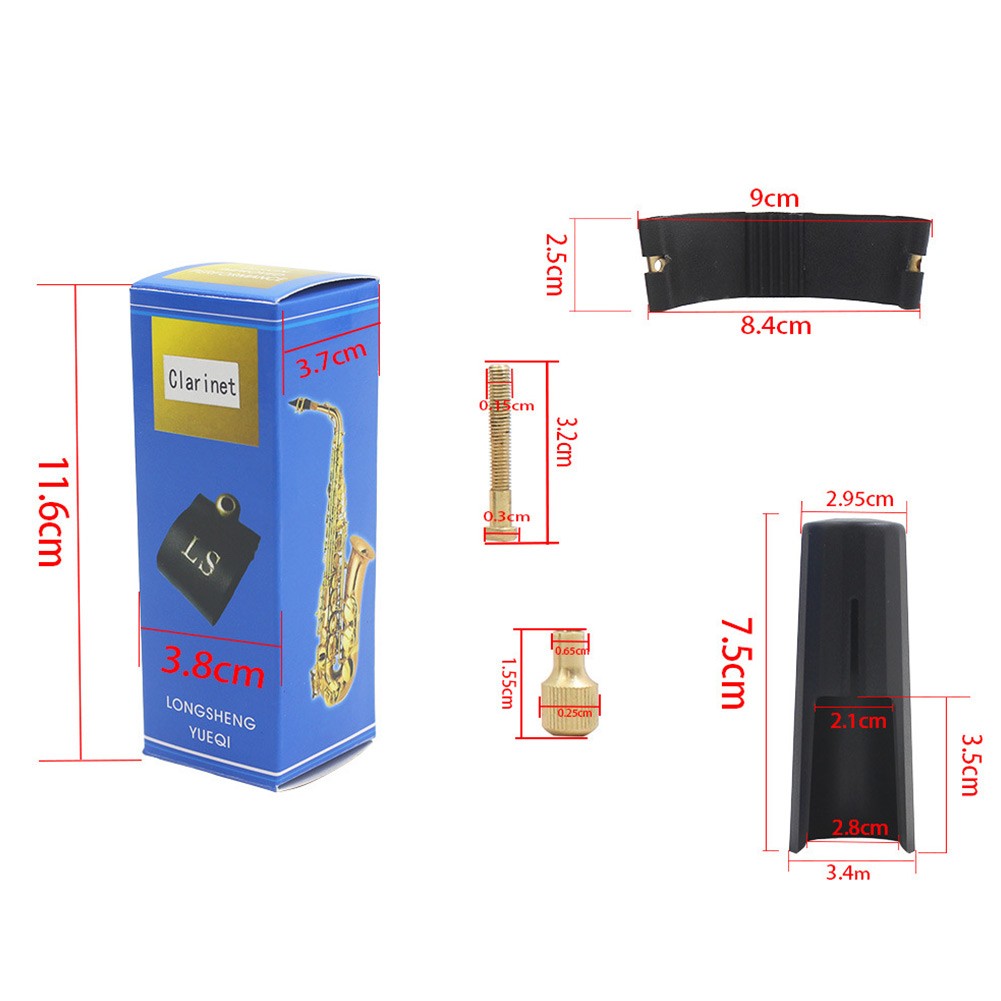 Brand New Leather Ligature Ligature With Cap Bb