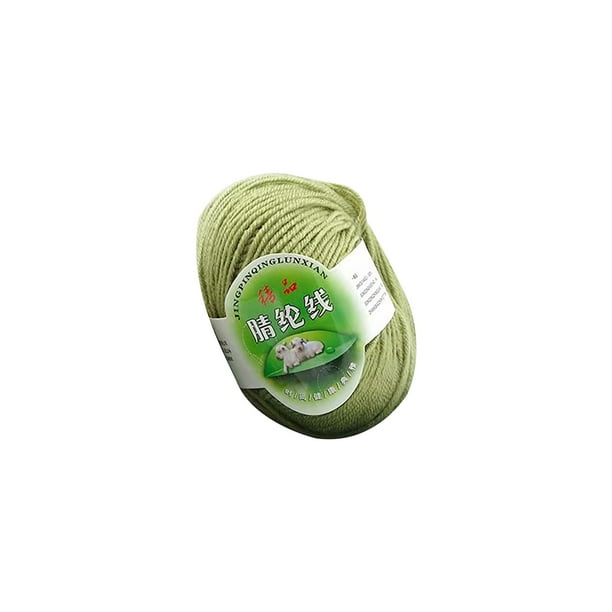 Uheoun Bulk Yarn Clearance Sale for Crocheting, 1PC 50g Chunky Colorful  Hand Knitting Baby Milk Cotton Crochet Knitwear Wool G