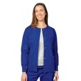 thumbnail image 2 of Adar Universal Women's Scrub Set - Warm-Up Scrub Jacket and Elastic Pull-On Pants, 2 of 6