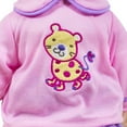 thumbnail image 6 of Lissi: 16" Baby Doll - Pink-Purple-Lion Animal Outfit, Matching Cap, 4pc Feeding Care Accessories, Soft Huggable Body, Roleplay Toy, Kids-Toddlers 2+, 6 of 7