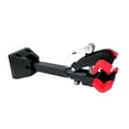 thumbnail image 1 of Colgador de bicicleta ajustable, soporte para bicicleta de carretera, para garaje, cochera, cobertizo interior Negro y rojo, 1 of 8