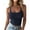 #250417A231 Navy, variant on Aloohaidyvio Tank Tops for Women No Boundaries Spaghetti Strap Ribbed Tank Tops for Women 2025 Slim Fitted Soft Camisole