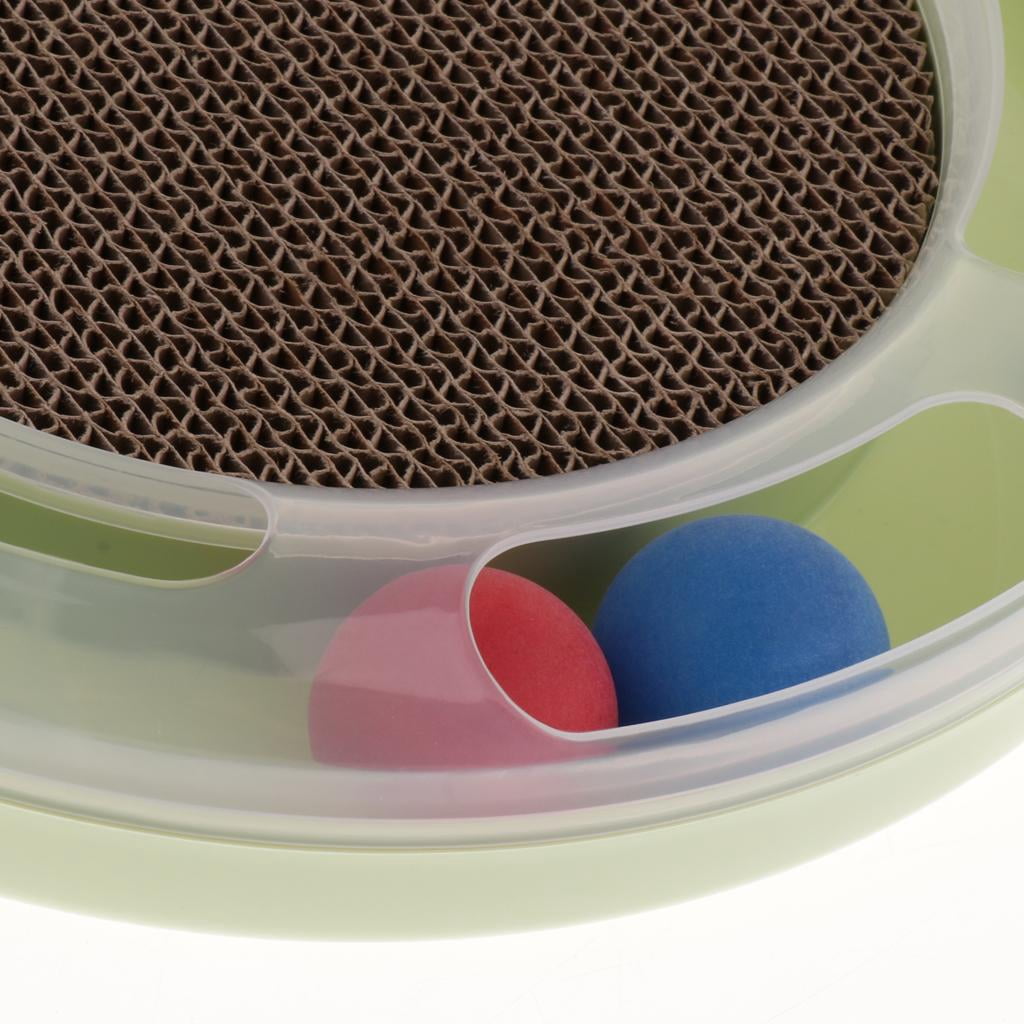 Dualoai Cat Interactive Play Intelligence Toy Cat Amusement Toy with Ball & Mouse for