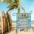 thumbnail image 4 of Summer Pool Rules Small Decorative Garden Flag, Flip Flops Swim Ring Ball Sunglasses Yard Lawn Outside Decor, Seasonal Burlap Outdoor Home Decoration Double Sided 12 x 18, 4 of 5