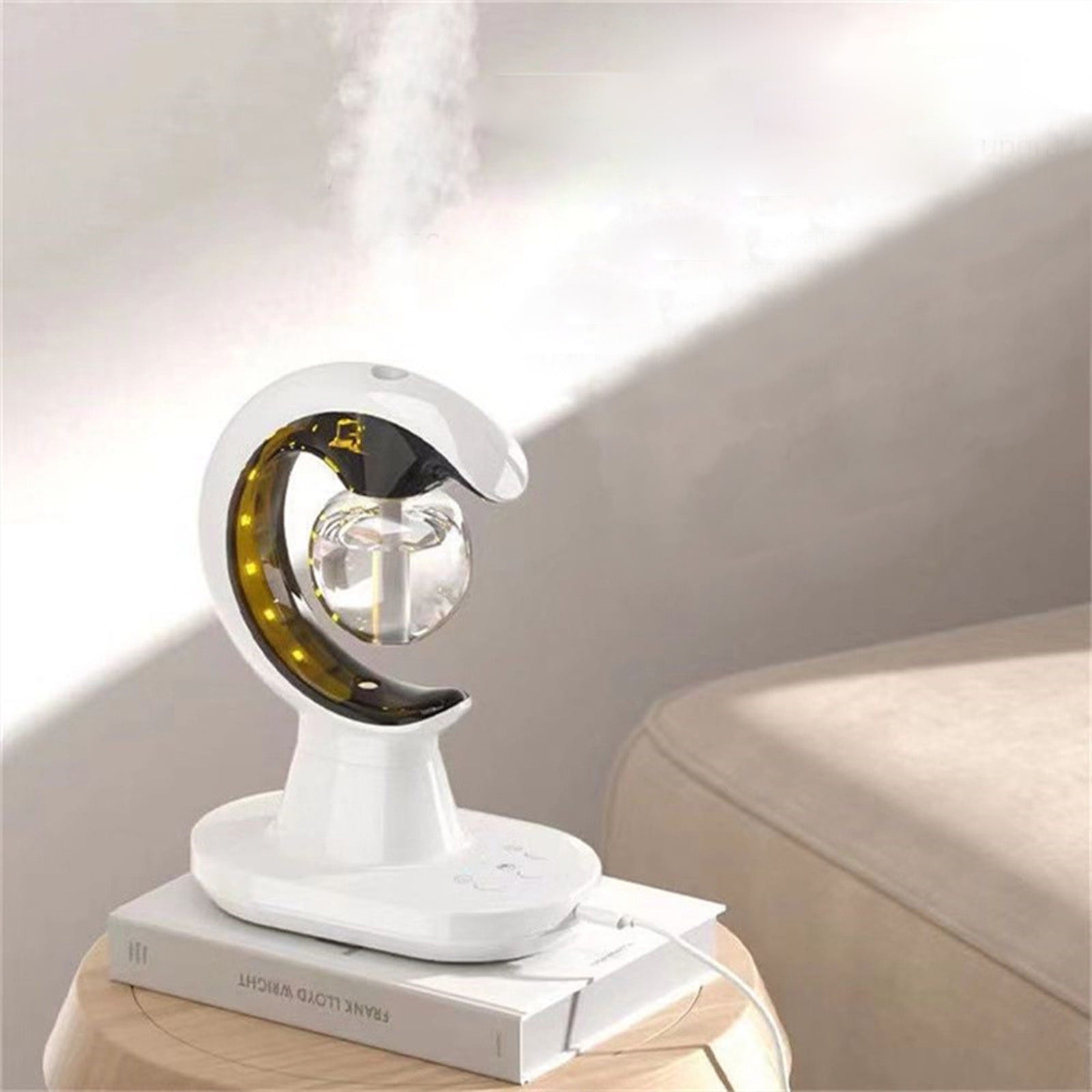 Humidifier Large Room,Tabletop Humidifier with Night Light, Essential Oil Diffuser,for Large Room,Plants,Nursery,Office BPA FREE