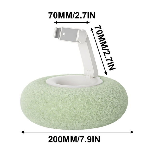 TACILIP Support Pivotant Réglable pour Cellulaire, Tablette, Oreiller, Téléphone Court, Cadeaux pour Lui