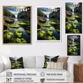 thumbnail image 4 of Designart "Serenity Along the Canadian Coast III" Canada Floater Framed Canvas Wall Art, 4 of 7