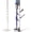 White, variant on Cordless Vacuum Cleaner Floor Stand, Freestanding Metal Vacuum Holder with 8 Storage Hooks, No-Drill Vacuum Organizer for Stick Vacuums & Accessories, White