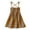Brown, variant on Edvintorg 1-6Years Kids Dresses for Girls Toddler Baby Girls Graphic Print Sleeveless Sling Summer Dress Children's Clothing Beach Dress Vestido Infantil