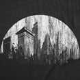 thumbnail image 2 of Mens Funny T Shirts Moon City Novelty Urban Graphic Tee for Men Graphic Tees, 2 of 9