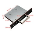 Mlless Pocket Door Handle for Sliding Doors with Invisible Button