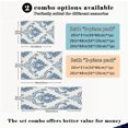 thumbnail image 3 of Kitchen Rugs Sets of 3 Non Slip Washable Kitchen Mats for Floor, Waterproof Kitchen Runner Rug, Floor Mat Carpet for Entryway, Laundry, Sink, Hallway, Bathroom, 3 of 12