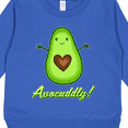 thumbnail image 3 of Inktastic Avocuddly Cute Avocado Toddler Sweatshirt, 3 of 4