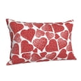 thumbnail image 2 of Vsdgher Hearts Print Pillow Cases -Iconic Collection Pillowcases -Extra Soft, Not easy to deform,not pilling Export quality, 2 of 8