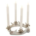 thumbnail image 3 of Northlight Antler Wreath Christmas Taper Candle Holder - 10.25", 3 of 7