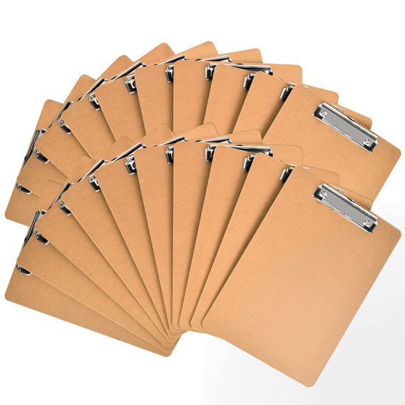Clipboard Hapi Hapi, paquete de 20 unidades, A4, madera, 23 x 32 cm, color marrón