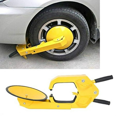 Anti Theft Cable - Dealkoo Wheel Lock Clamp Boot Tire Claw Auto Car Anti Theft Lock