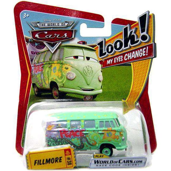 Disney Cars Lenticular Eyes Series 1 Fillmore Diecast Car