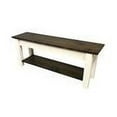 thumbnail image 4 of LILLIAN HOMESTEAD BENCH WITH SHELF-54, 4 of 5