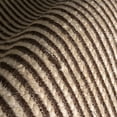 thumbnail image 7 of Rugs USA x Padma Lakshmi Stillpoint Radiating Pattern Jute and Cotton Rug, 7' 6" x 9' 6", Oval, Mysore Dark Brown, 7 of 7