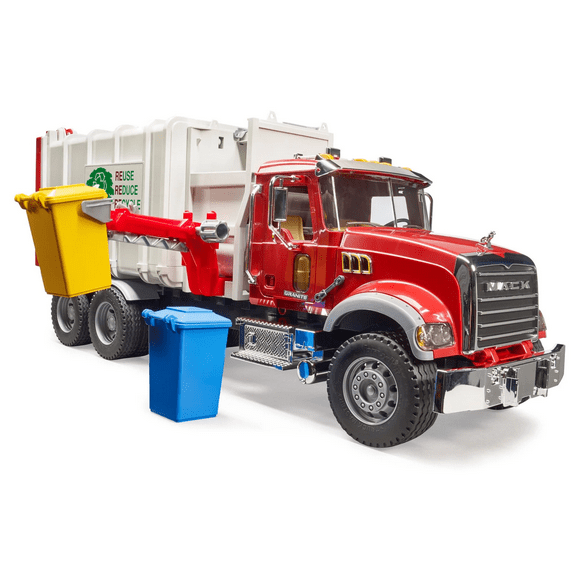 Mack Granite Side Loading Garbage Truck