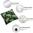 thumbnail image 6 of Cute Chameleon Lizard Pillowcase Soft Pillow Cases Pillow Covers with Zip Closure, 6 of 7