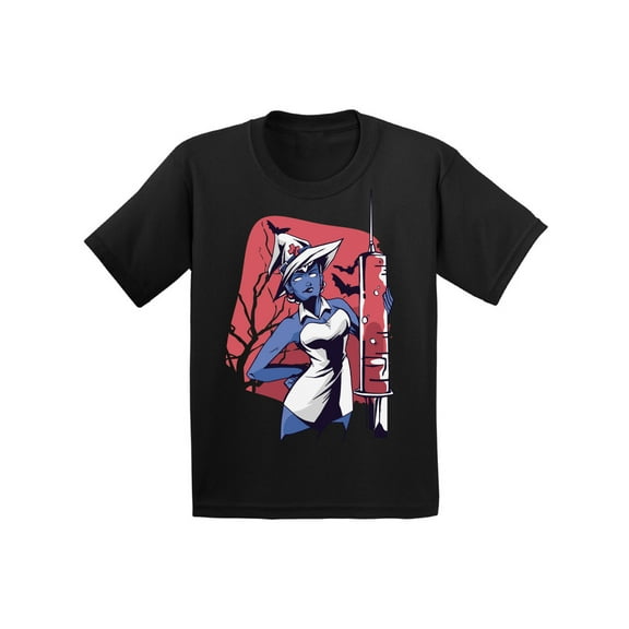 Awkward Styles Halloween T-Shirt Witch Nurse Toddler Shirt