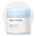 thumbnail image 1 of Ongredients Skin Toner Pad Almohadillas de tóner exfoliantes Tónico facial Piel envejecida Tónico facial para pieles grasas 60 almohadillas, 1 of 5