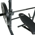 PRCTZ TwoPiece Olympic Weight Bench with Squat Rack, Foldable FID
