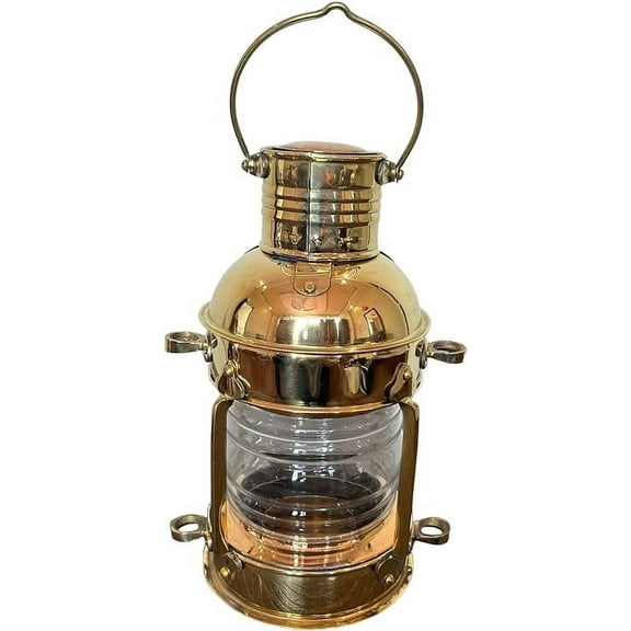 Vintage Style Brass Ship Lantern Oil for Home Decor Use Indoor & Outdoor Strongs Items