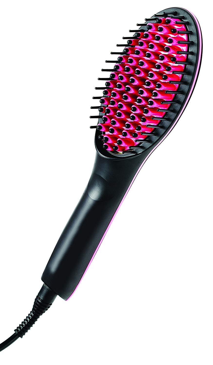 Qiuesikl 2023 New Negative Ion Hair Straightener Styling Comb with 5 Temp  34W 10s Fast Heating 2 in 1 Hair Straightener Brush and Curler Green   Walmartcom