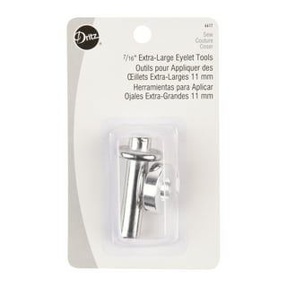 120 Sets Grommet Eyelets Tool Kit, Grommet Kit 1/2 Inch Eyelets with Tools  and Storage Box Silver 