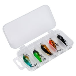 Kit de matériel de pêche - Kit d'appâts d'eau Douce avec boîte de pêche,  Bait Tackle Kit pour Bar Truite Saumon, leurres de (V) - Cdiscount Sport