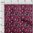 thumbnail image 2 of oneOone Velvet Magenta Fabric Abstract Diy Clothing Quilting Fabric Print Fabric By Yard 58 Inch Wide, 2 of 4